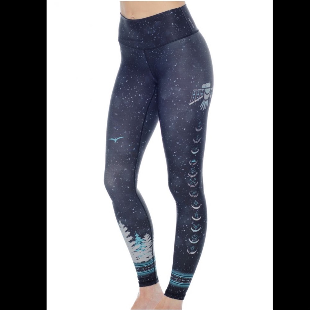 Moon Goddess Totem Leggings